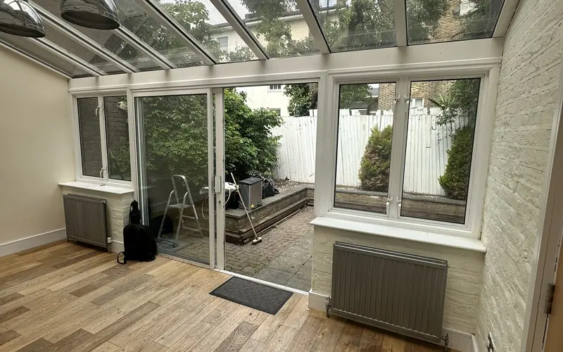 Load-bearing wall removals in a mews house